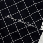 Abc. Diamond Chain Stitch Quilted Wool Zipper Breakaway Pants - Navy