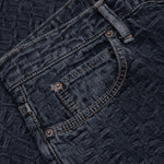 Baggy Fit Jeans 1981M Monogram - Blue/Black
