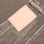 Straight Fit Jeans - Beige