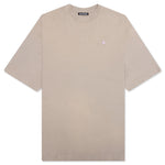 Crew Neck T-Shirt - Mushroom Beige