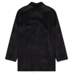 Double Face Shirt Jacket - Black