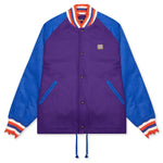 Bomber Jacket - Purple/Sapphire Blue