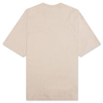 Face Logo Patch T-Shirt - Oatmeal Melange