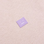 Face Logo Patch T-Shirt - Violet Pink/Melange