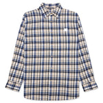 Flannel Shirt - Oat Beige/Blue