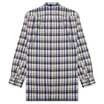 Flannel Shirt - Oat Beige/Blue