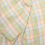 Flannel Shirt - Orange/Beige