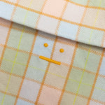 Flannel Shirt - Orange/Beige