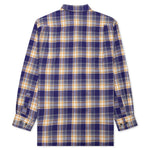 Flannel Shirt - Purple/Mustard Yellow