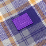 Flannel Shirt - Purple/Mustard Yellow