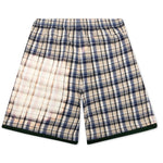 Flannel Short - Oat Beige/Blue