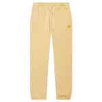Fleece Sweatpants - Pale Yellow/Melange