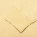 Hooded Sweatshirt - Pale Yellow/Melange