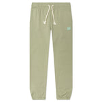 Kid's Cotton Sweatpants - Eucalyptus Green