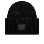 Kid's Ribbed Beanie Hat - Black