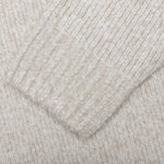 Wool Blend Cardigan - Light Taupe