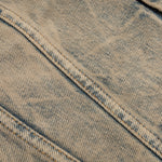 Denim Jacket - Light Blue/Brown