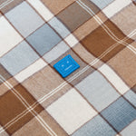 Oversized Shirt - Blue/Peach