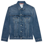 Relaxed Denim Jacket - Mid Blue