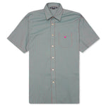 S/S Shirt - Turquoise/Red