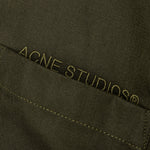 Linen Blend Shirt - Dark Olive