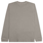 Logo L/S T-Shirt - Oyster Grey