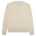 Wool Knit Cardigan - Oatmeal/Melange