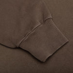 Crew Neck Sweatshirt - Coffee Brown