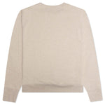 Crew Neck Sweatshirt - Oatmeal Melange