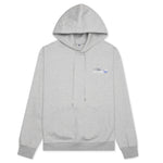 Foil Tape Logo Hoodie - Grey