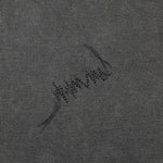 Needle Logo Layered T-Shirt - Charcoal