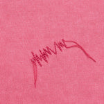 Needle Logo Layered T-Shirt - Red