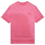 Needle Logo Layered T-Shirt - Red