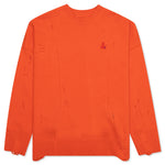 Long Sleeve Knit - Orange