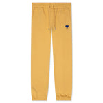 Twin Heart Logo Sweatpants - Yellow