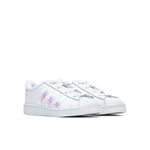 Toddler Superstar - Cloud White/Iridescent Stripe
