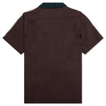 Adidas Originals x CLOT Bowling Shirt by Edison Chen - Dark Brown