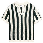 Adidas Originals x CLOT Knit Polo by Edison Chen - Green Night/Cream White