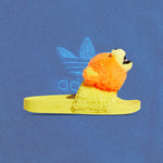 Adidas Originals x Jeremy Scott Adilette Teddy - Solar Orange/Bright Yellow