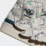 Adidas Originals x Jeremy Scott Forum Wings Hi Money - Bliss/Green Night