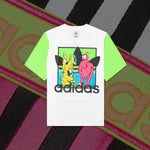 Adidas Originals x Jeremy Scott Tee - White/Solar Green