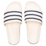 Adidas Originals x Wales Bonner Adilette - Wonder White/Night Indigo