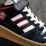 Adidas x Midwest Kid's Forum OG 84 Low - Core Black/Off-White