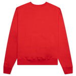 Adidas x Pharrell Williams Basics Crew - Vivid Red
