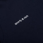 Women's Adidas x Sporty & Rich Polo T-Shirt - Night Navy