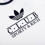 Women's Adidas x Sporty & Rich T-Shirt - Core White/Night Navy