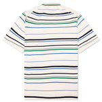 Adidas x Wales Bonner Knit Polo - Wonder White/Green/Blue Bird