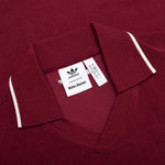 Adidas x Wales Bonner Terry Polo - Collegiate Burgundy