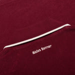 Adidas x Wales Bonner Terry Polo - Collegiate Burgundy