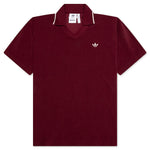 Adidas x Wales Bonner Terry Polo - Collegiate Burgundy